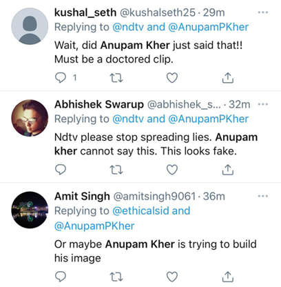 Centre Gets Hit By Bollywood Veteran Anupam Kher 1 Anupam Kher