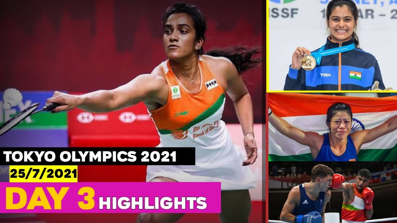 Tokyo Olympics 2021 Day 3 Highlights | Indian athletes performance ...